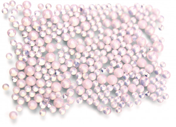 Straßsteine rosa Opal 6 Größen