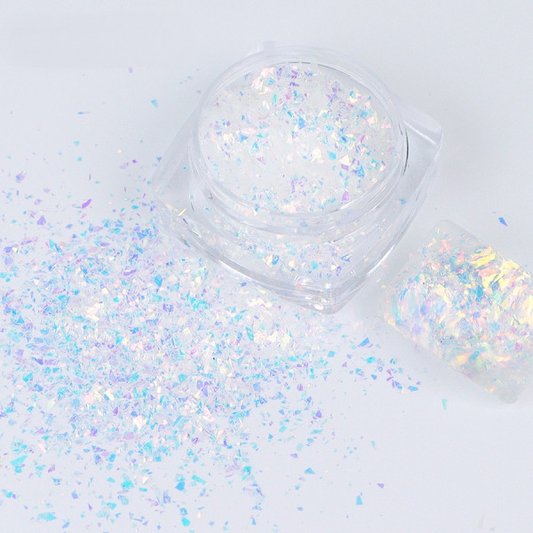 Opal Glitter Flakes spezial irisierend #06