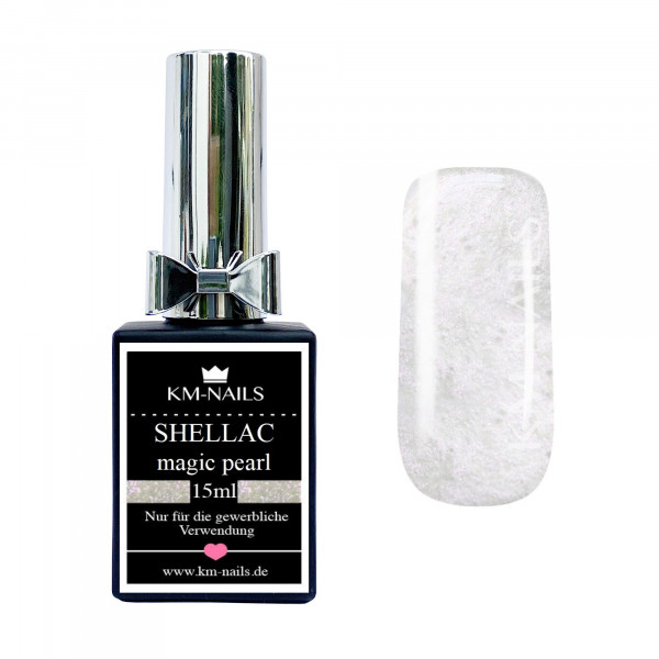 KM-Nails Shellac magic pearl 15ml HEMA frei