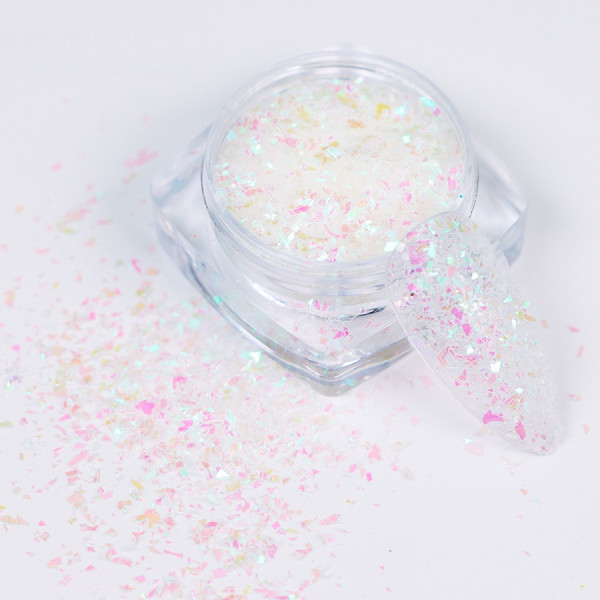 Opal Glitter Flakes spezial irisierend #01
