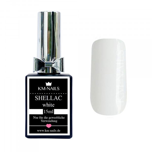 KM-Nails Shellac white