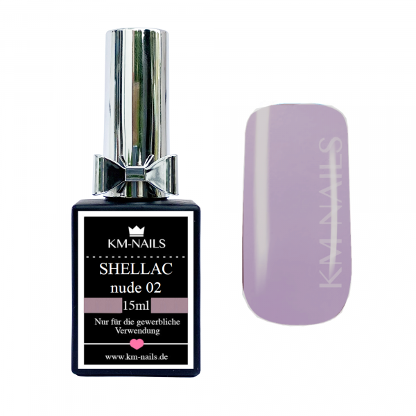 KM-Nails Shellac nude 02 in 15ml