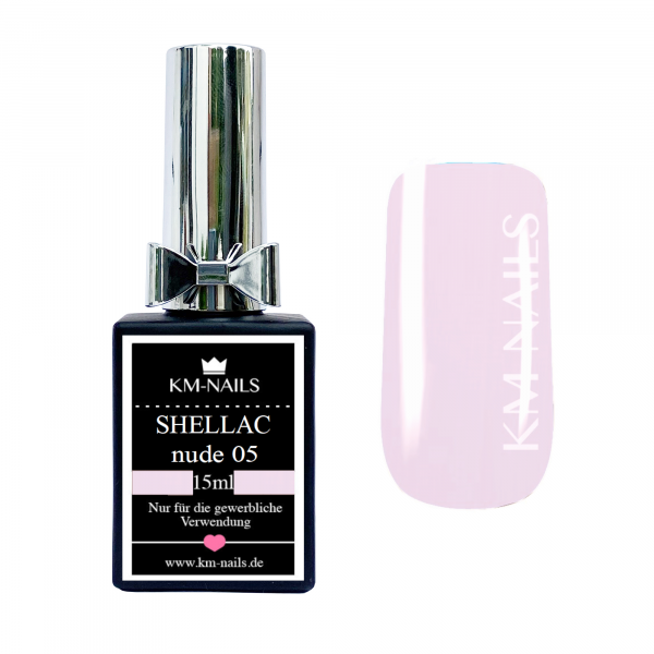 KM-Nails Shellac nude 05 in 15ml