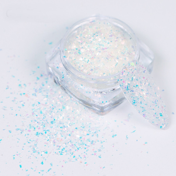 Opal Glitter Flakes spezial irisierend #04