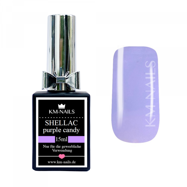 KM-Nails Shellac purple candy 15ml