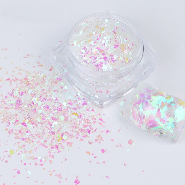 Opal Glitter Flakes spezial irisierend #07
