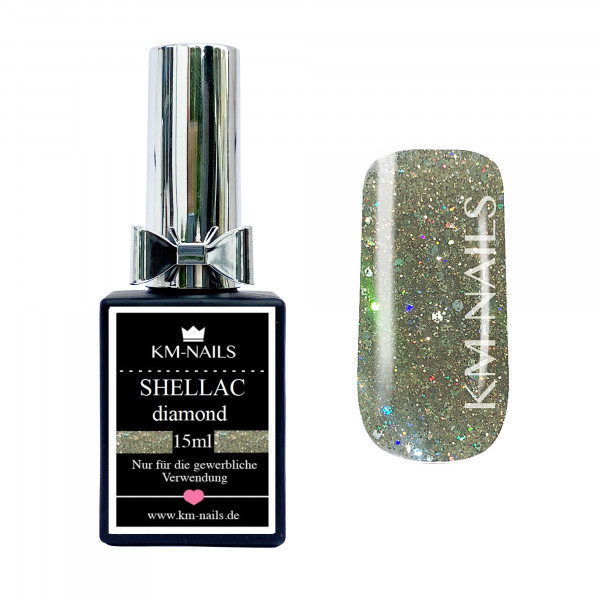 KM-Nails Shellac diamond 15ml