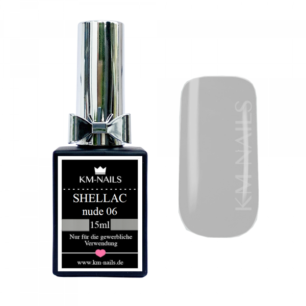 KM-Nails Shellac nude 06 in 15ml
